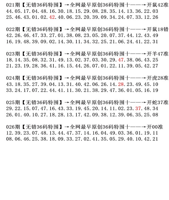 026期36码特围[图]