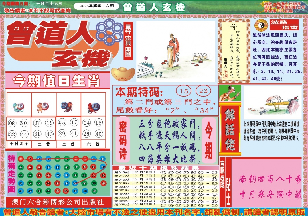 026期曾道人玄机A[图]