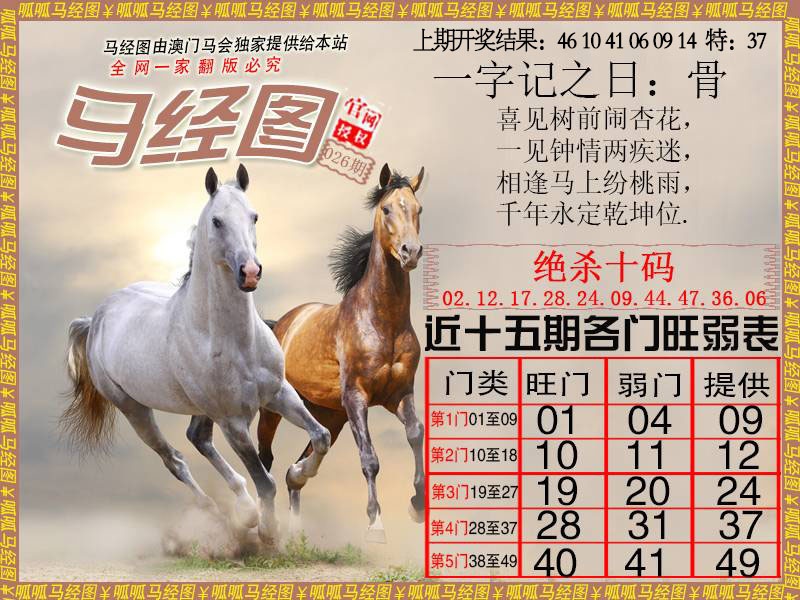 026期马经4[图]