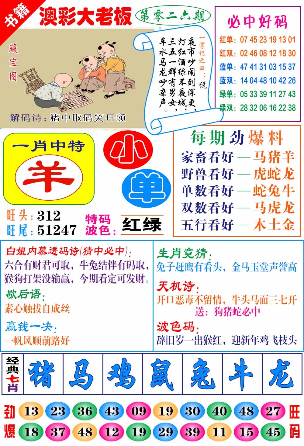 026期澳门大老板[图]