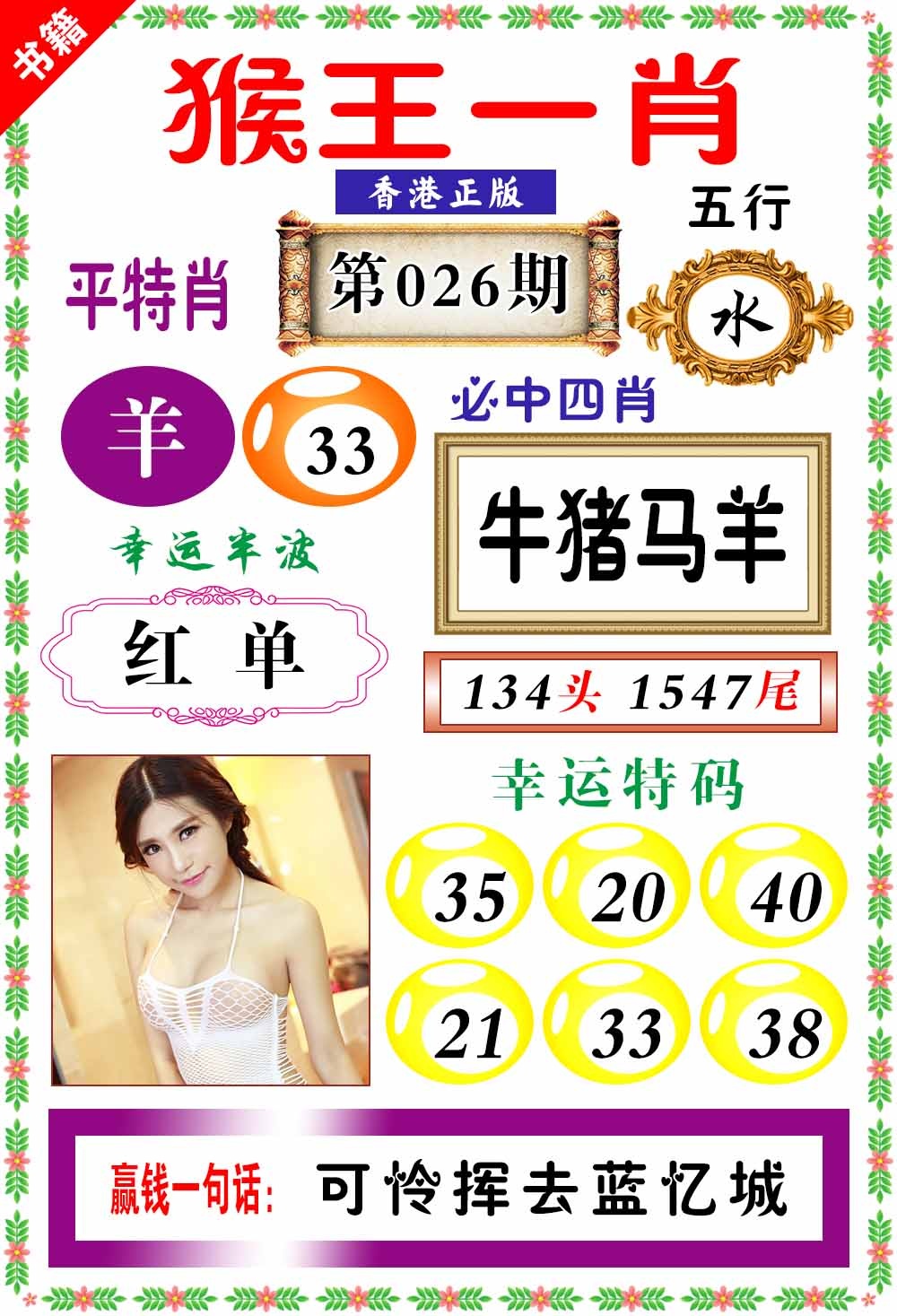 026期澳门猴王猴[图]