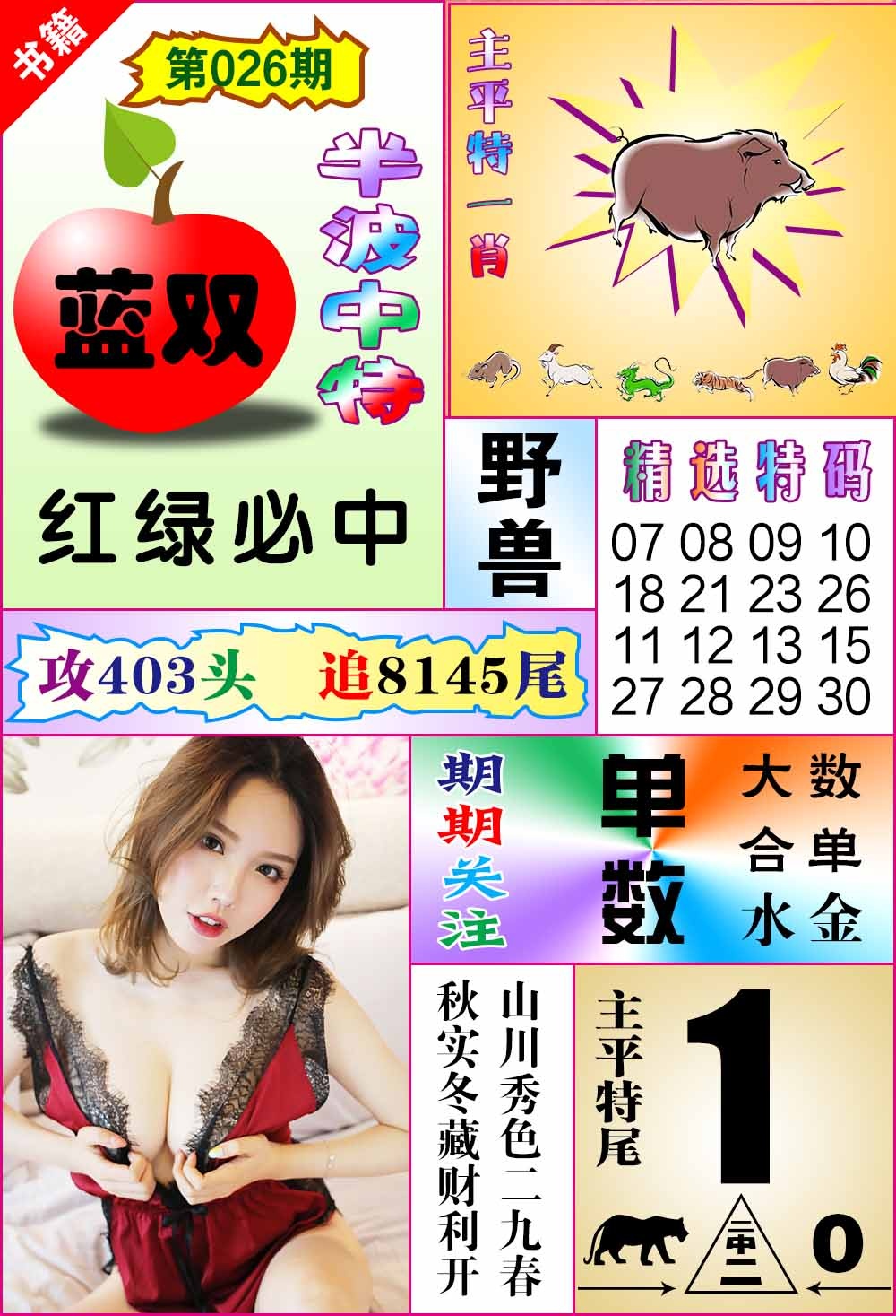 026期澳门六合透特[图]