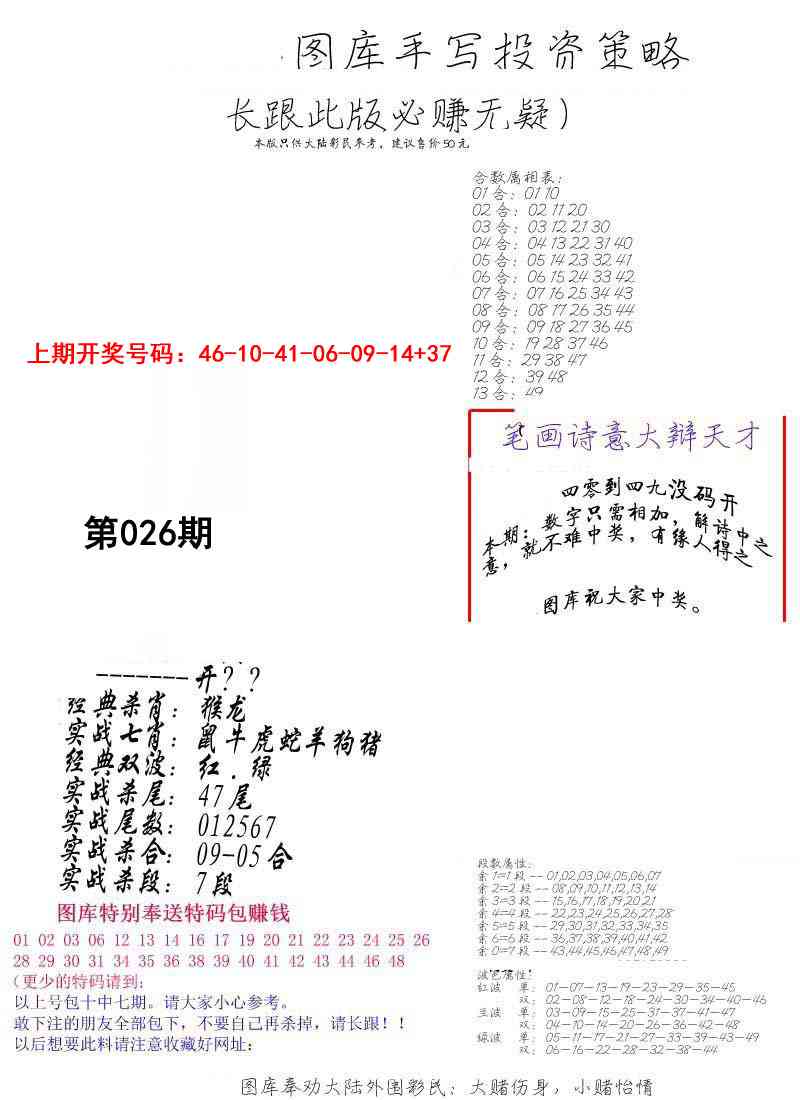 026期手写投资策略[图]