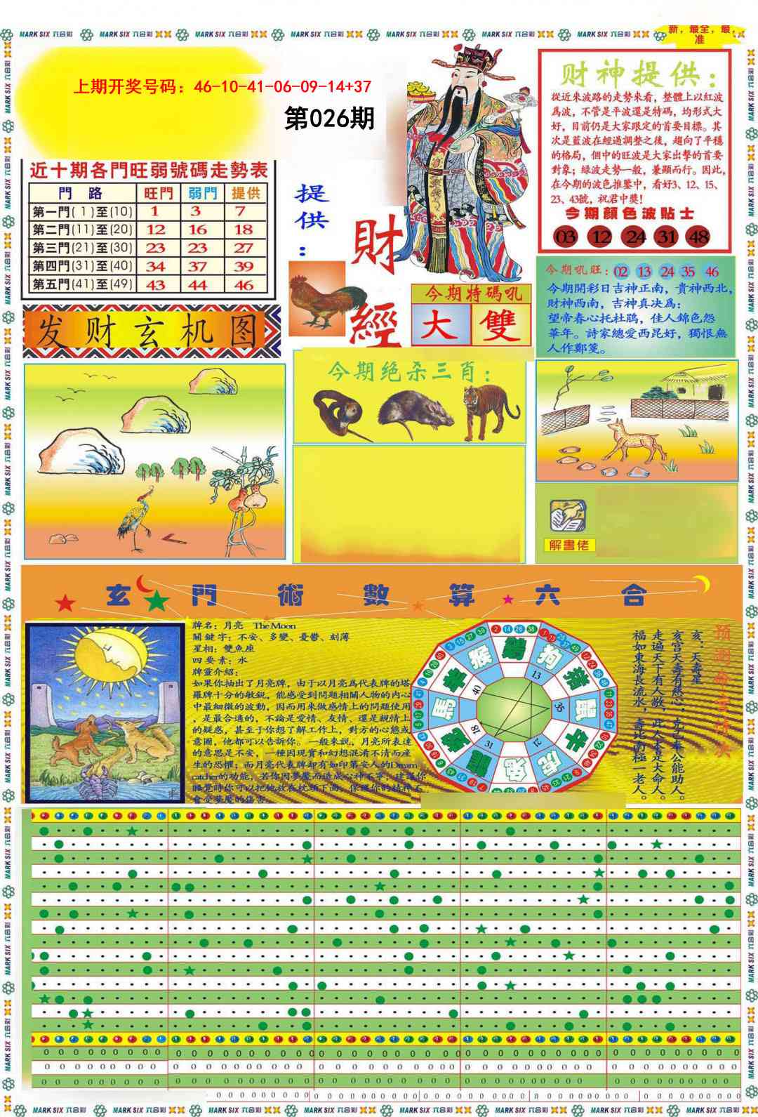 026期九龍财经A(推荐)[图]