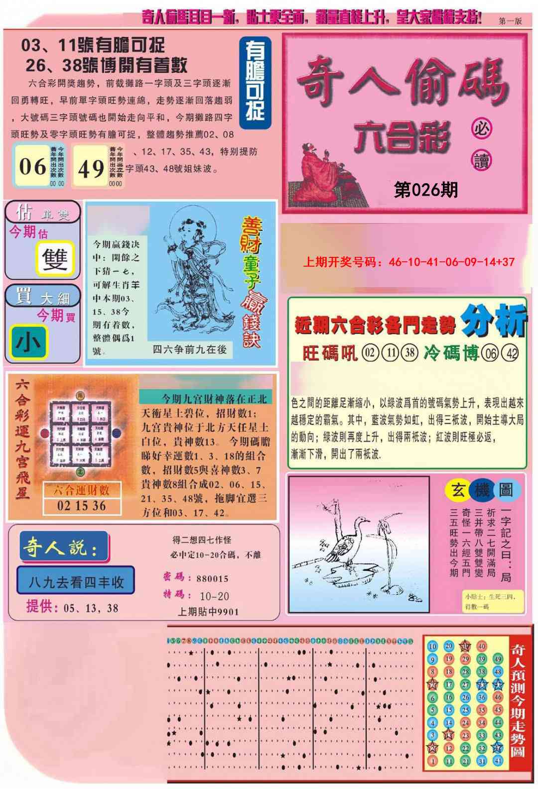 026期老奇人偷码A[图]