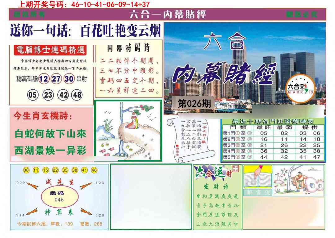 026期内幕赌经[图]