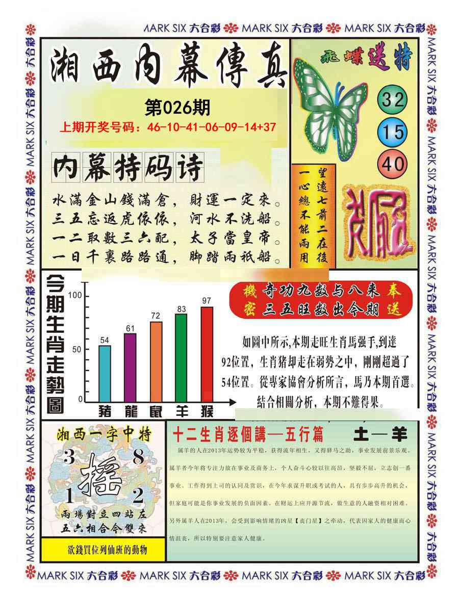 026期湘西内幕传真A[图]