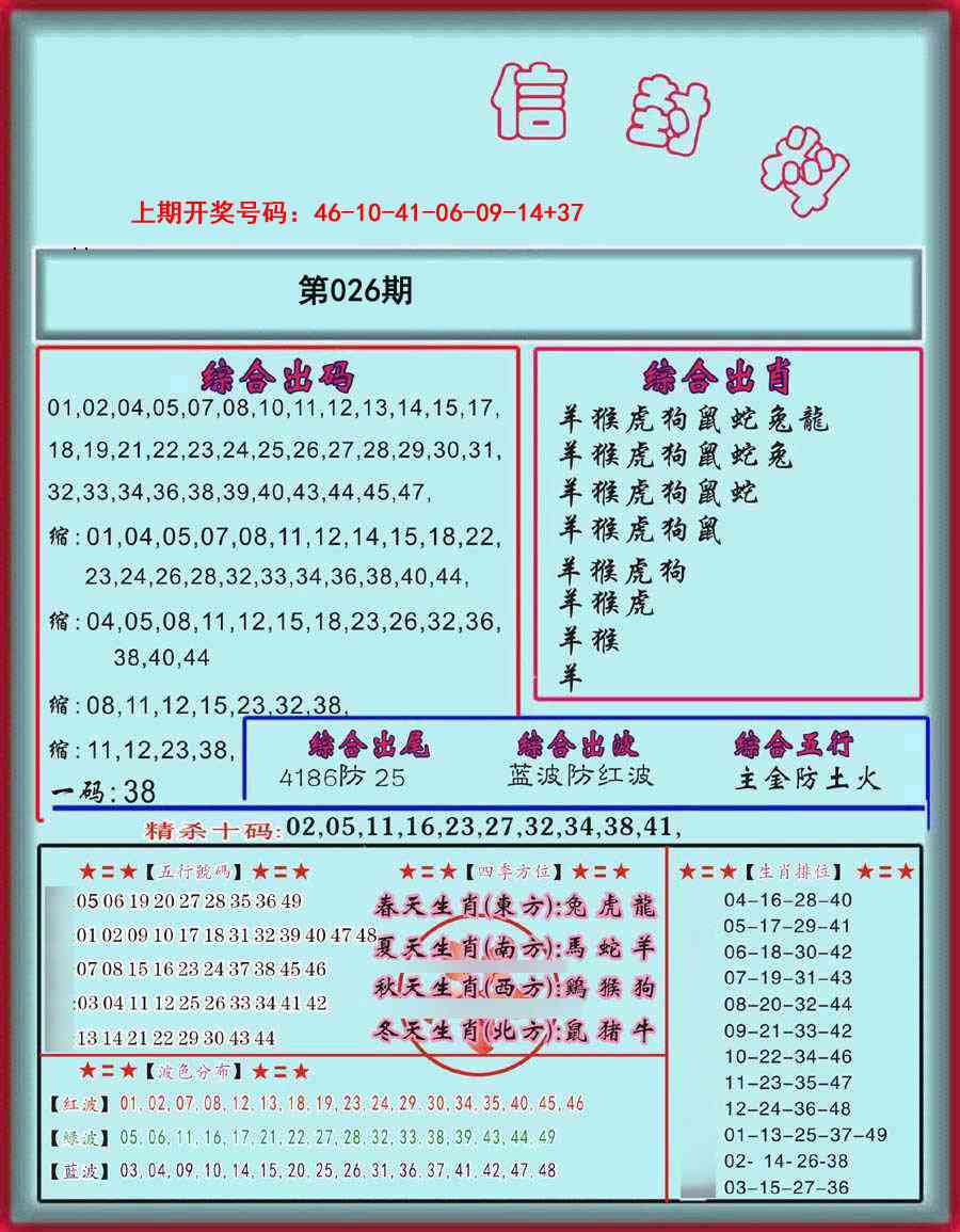 026期信封料[图]