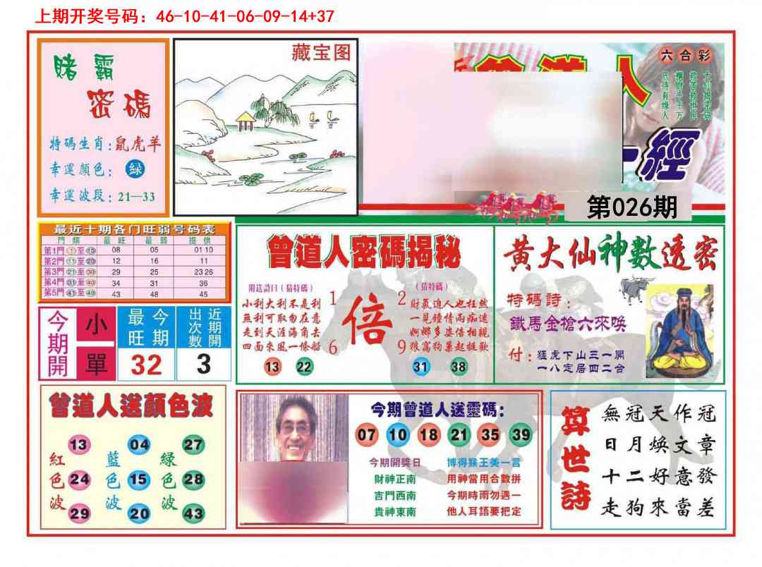 026期赢钱一经[图]